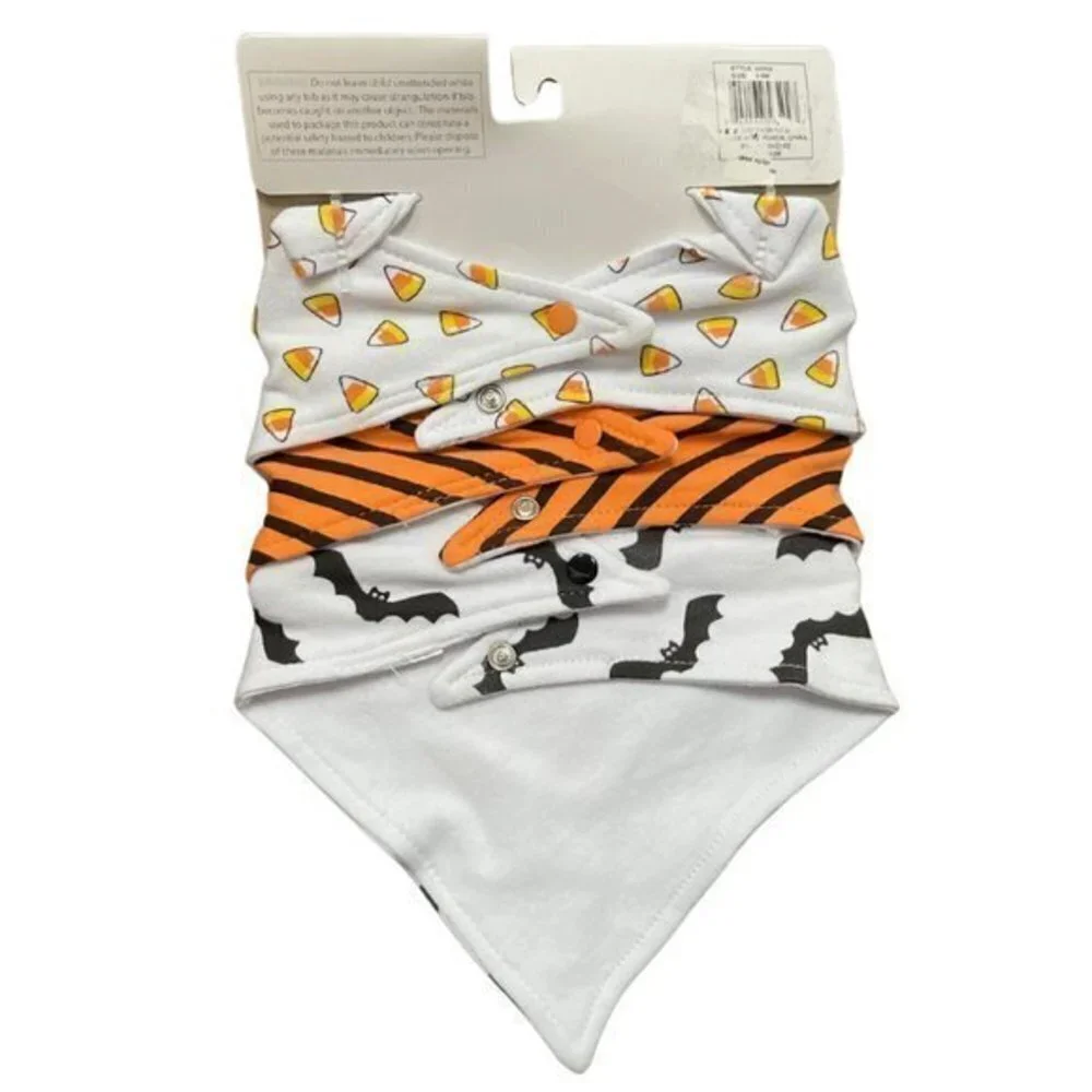 Halloween Themed Infant Bandana and Socks Set